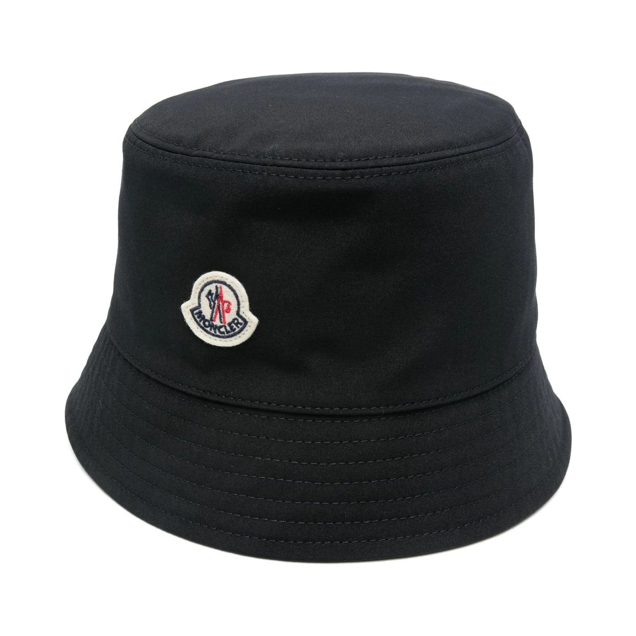 logo-patch bucket hat