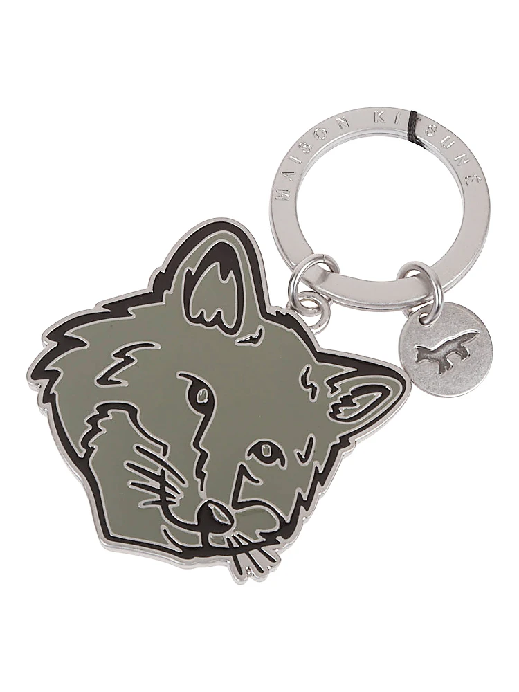 Fox-head key ring
