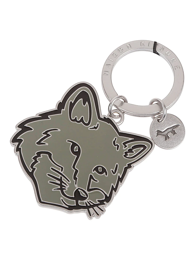 Fox-head key ring