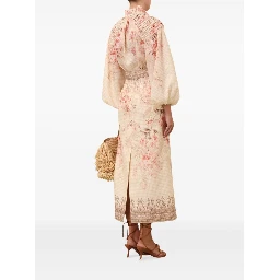 Illuminate Pencil Midi Skirt In Neutral