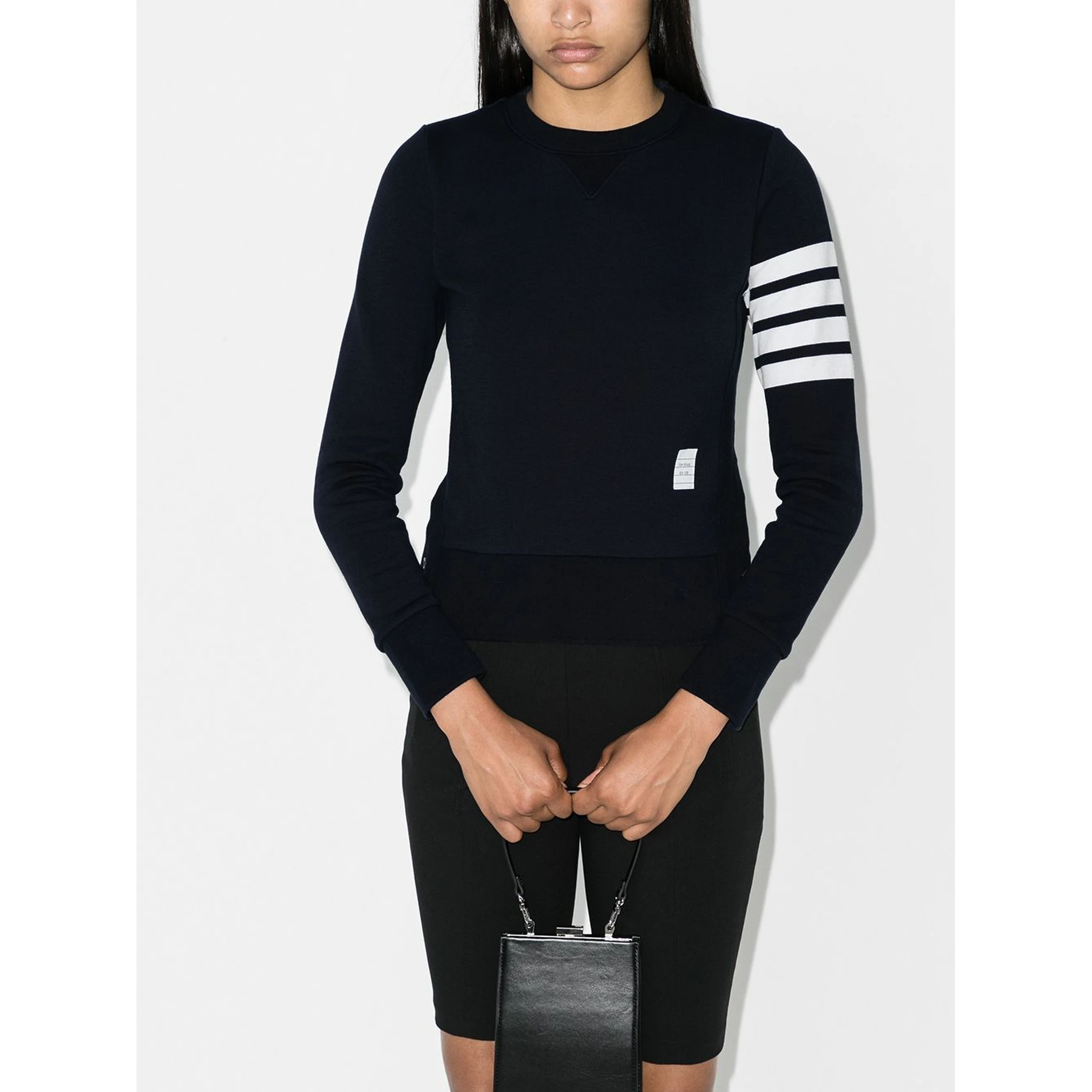 Navy Cotton Sweatshirt