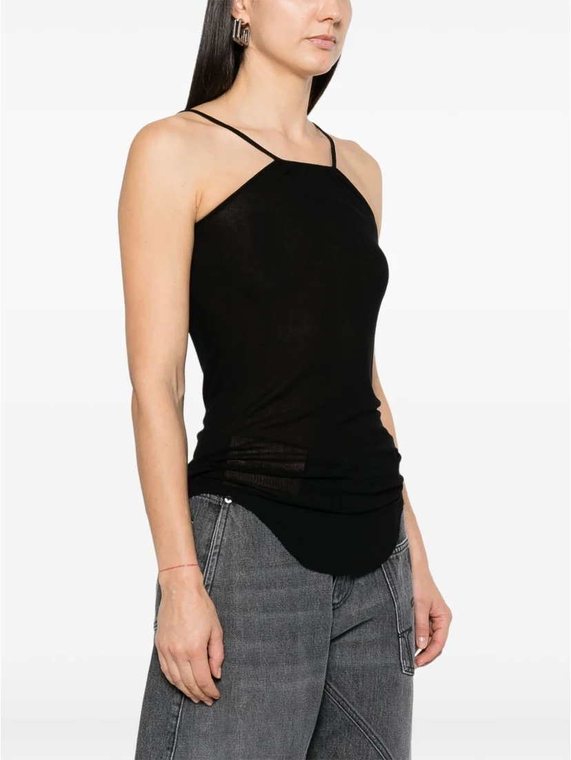 Women Skorpio Silk Top In Black