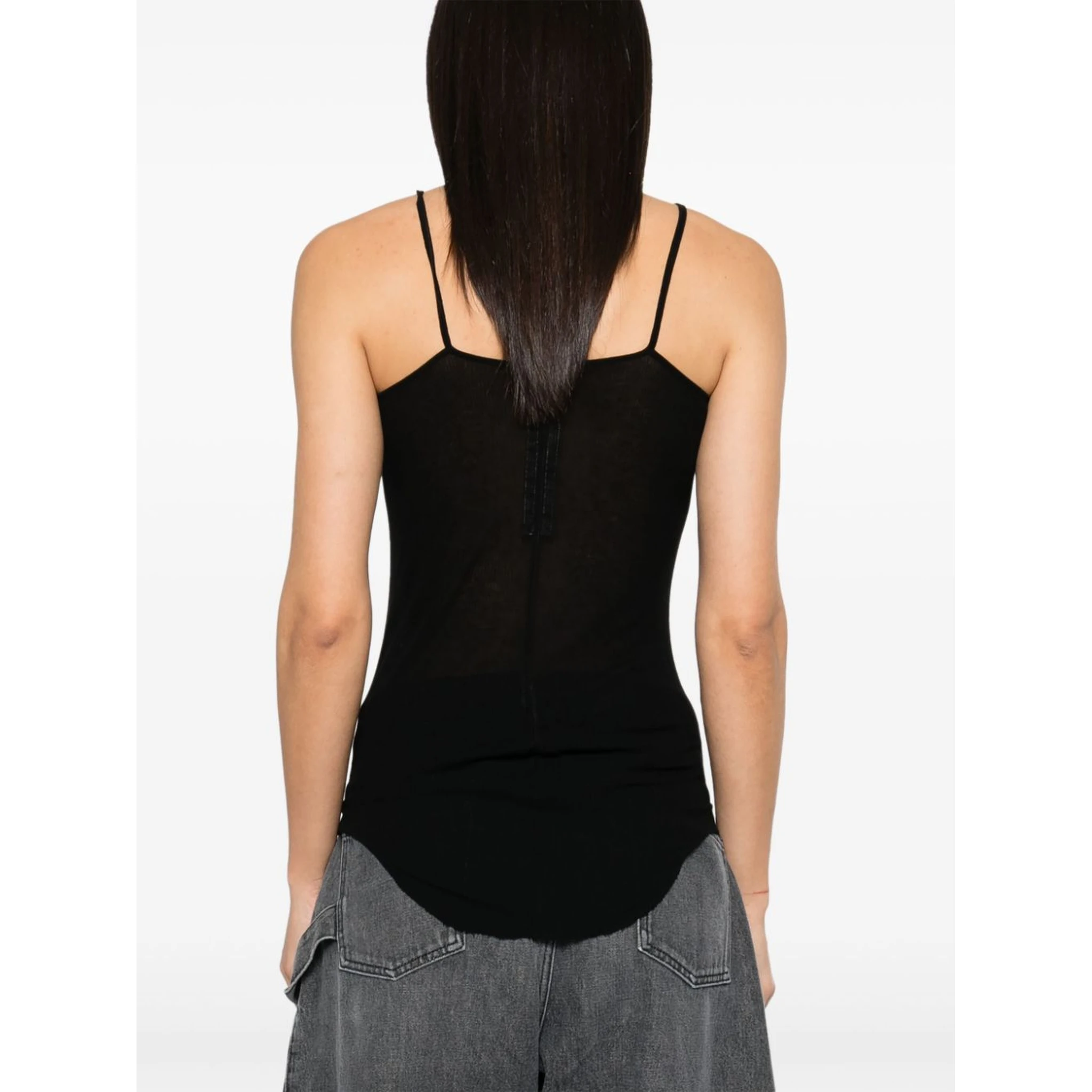 Women Skorpio Silk Top In Black