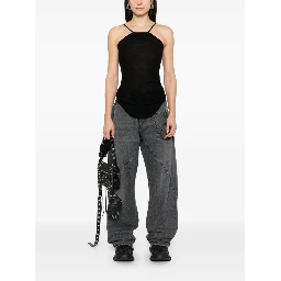 Women Skorpio Silk Top In Black