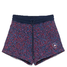 printed terry shorts