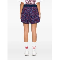 printed terry shorts