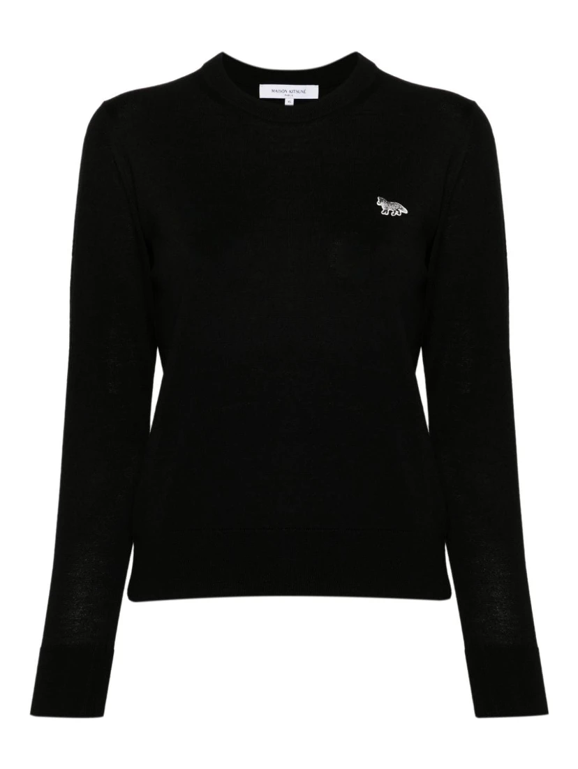 Baby Fox-patch sweater