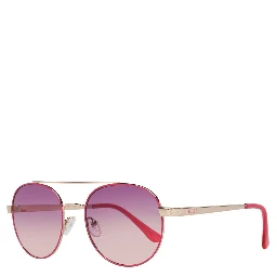 Pink Metal Sunglasses