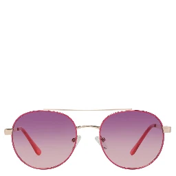 Pink Metal Sunglasses