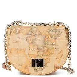 Beige Leather Handbag