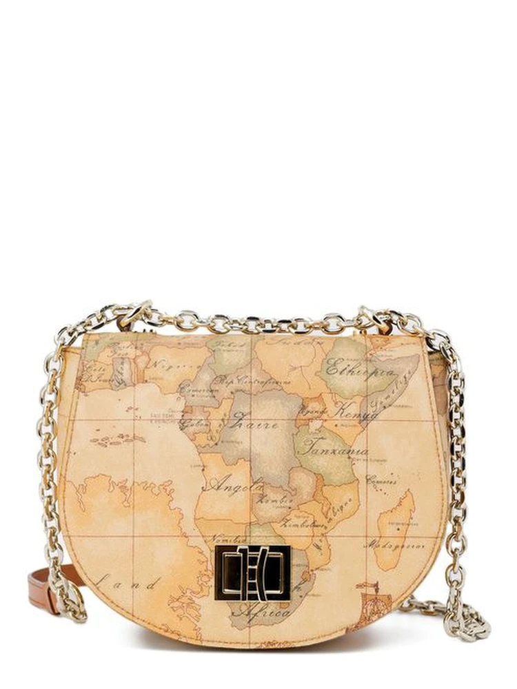 Beige Leather Handbag