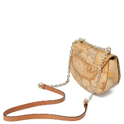 Beige Leather Handbag