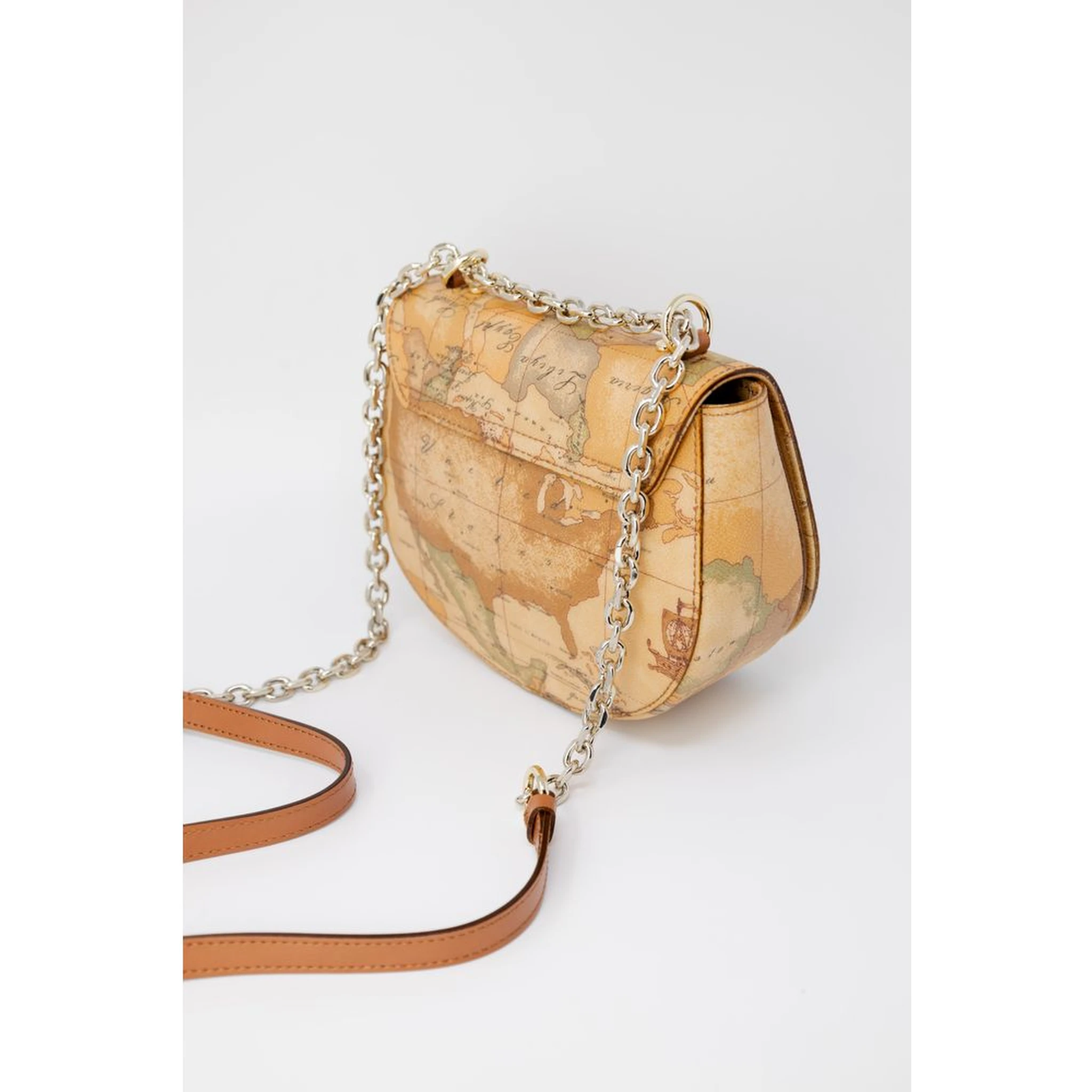 Beige Leather Handbag
