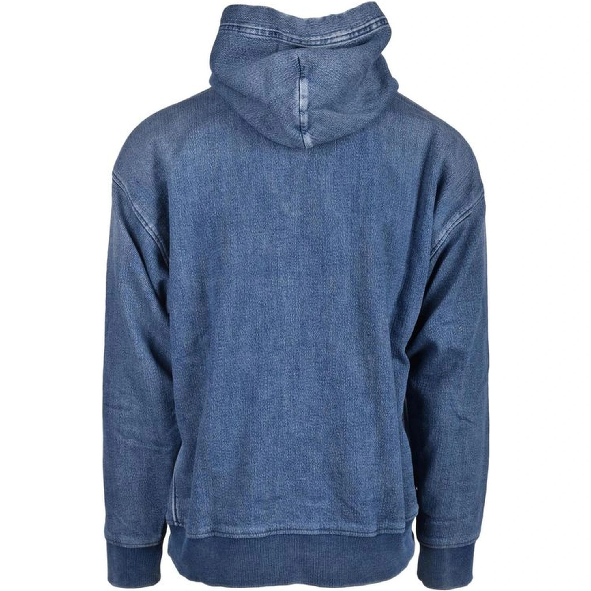 Blue Cotton Hoodie