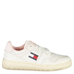 White Leather Women Sneaker