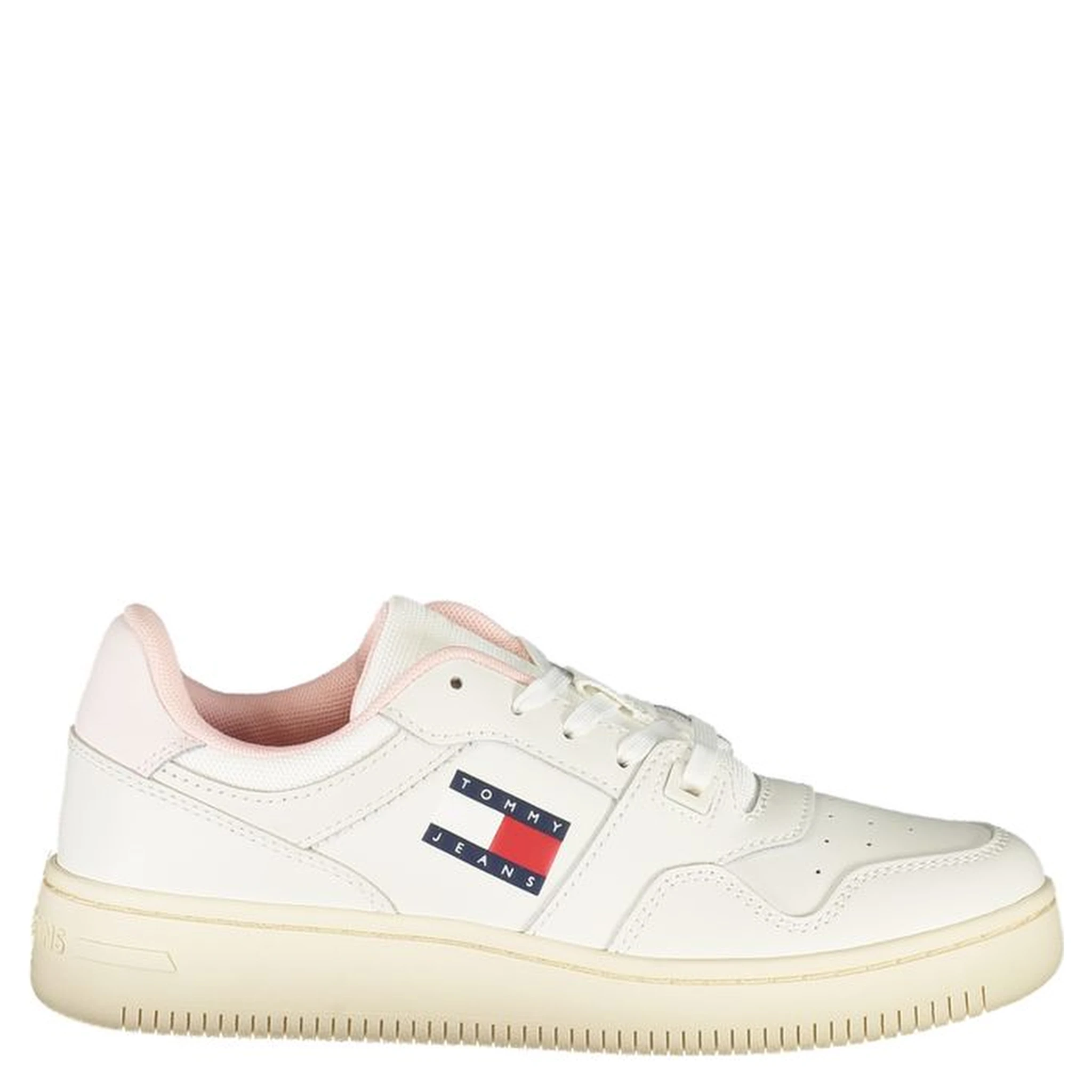 White Leather Women Sneaker
