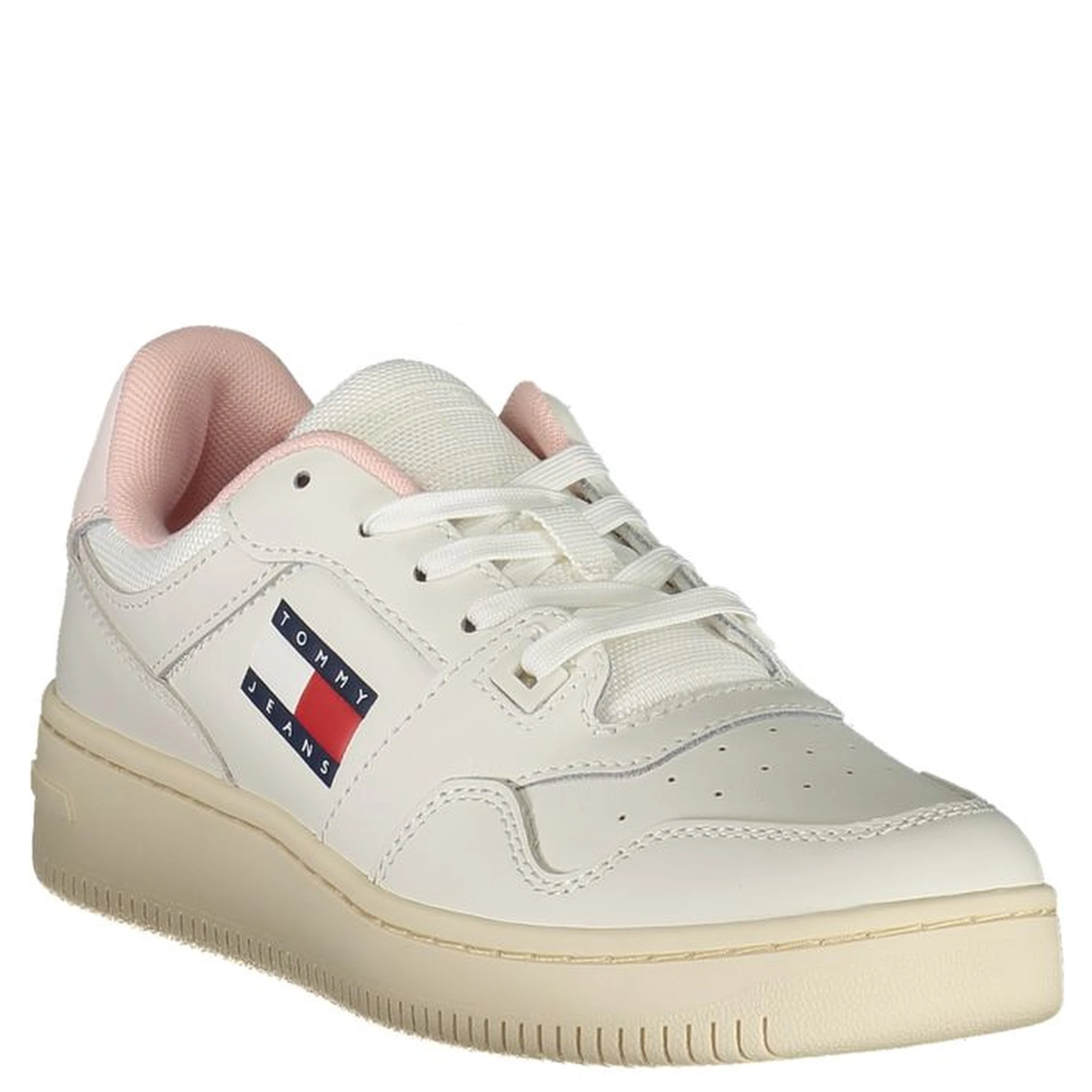 White Leather Women Sneaker