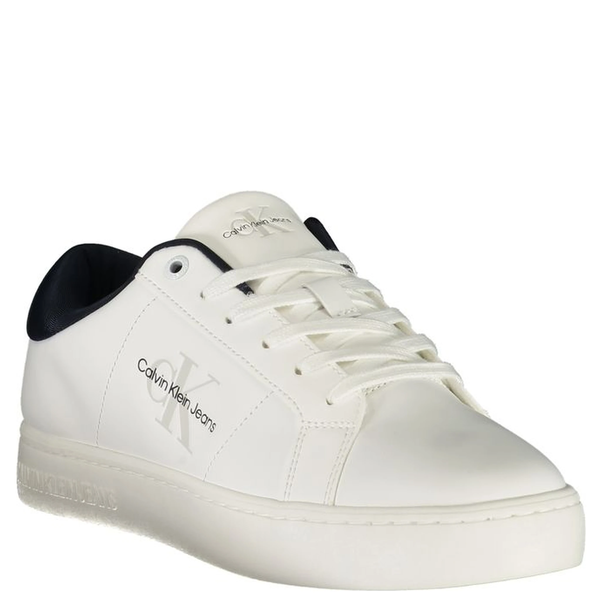 White Leather Men Sneaker