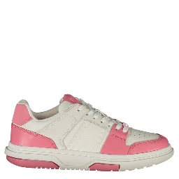 Pink Leather Women Sneaker