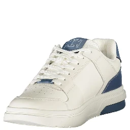 White Leather Men Sneaker
