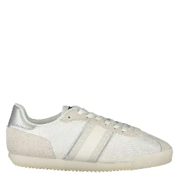 White Polyester Women Sneaker