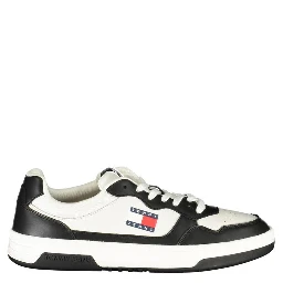 Black Leather Men Sneaker