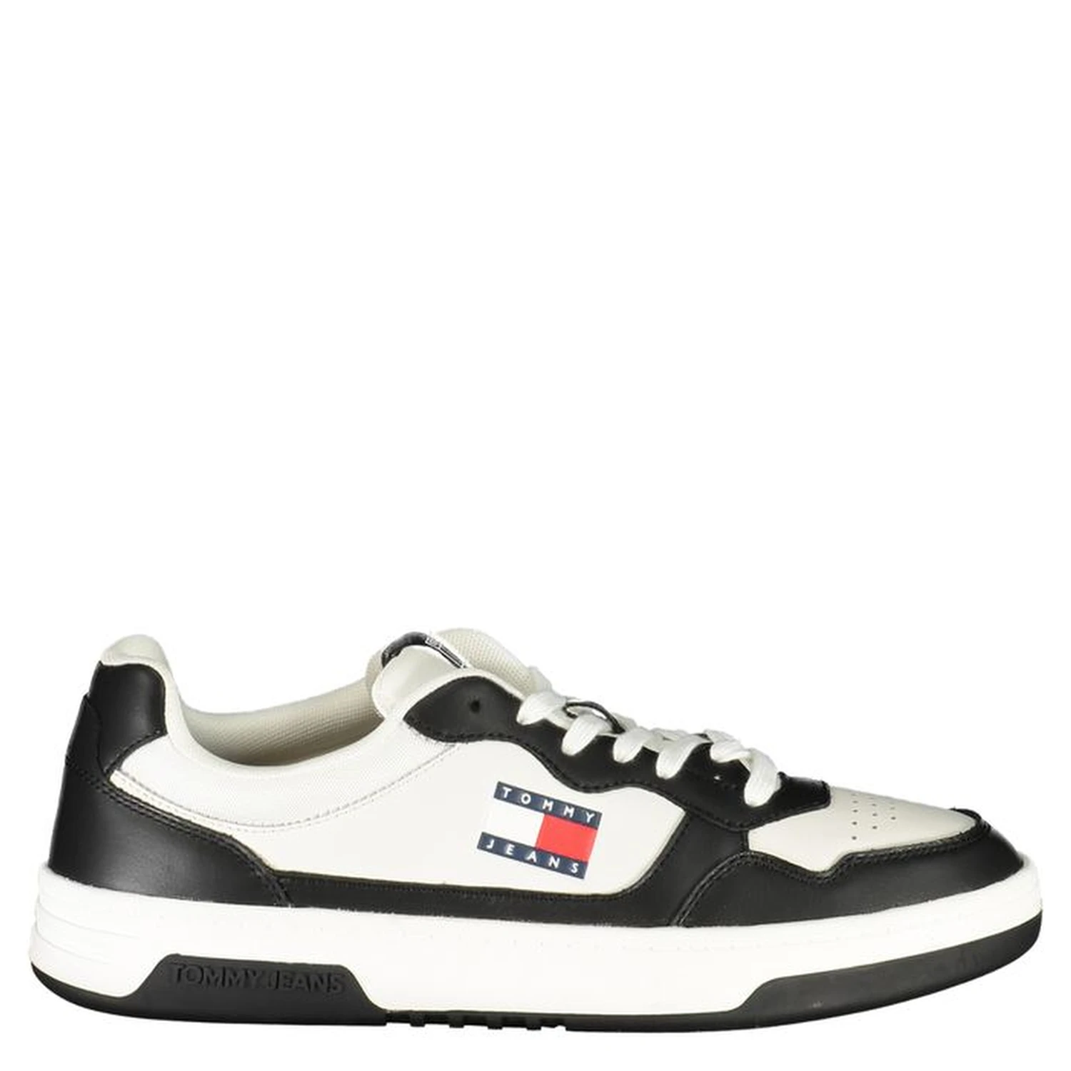 Black Leather Men Sneaker