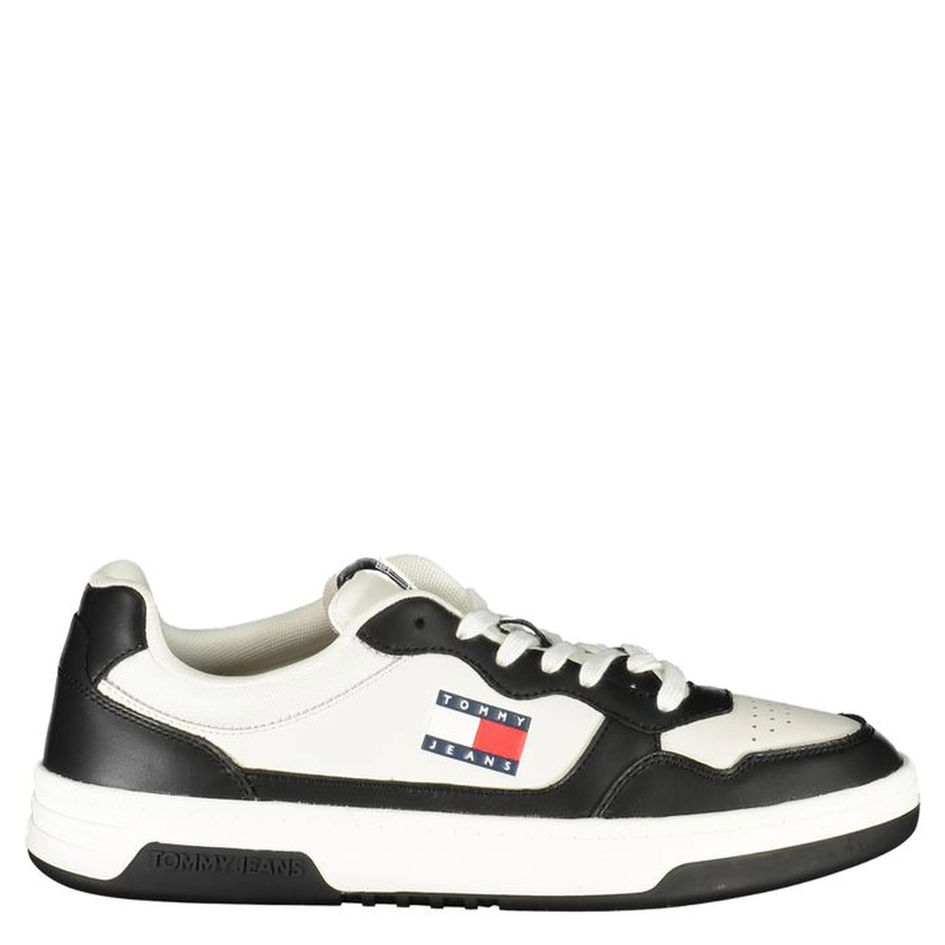 Black Leather Men Sneaker