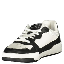 Black Leather Men Sneaker