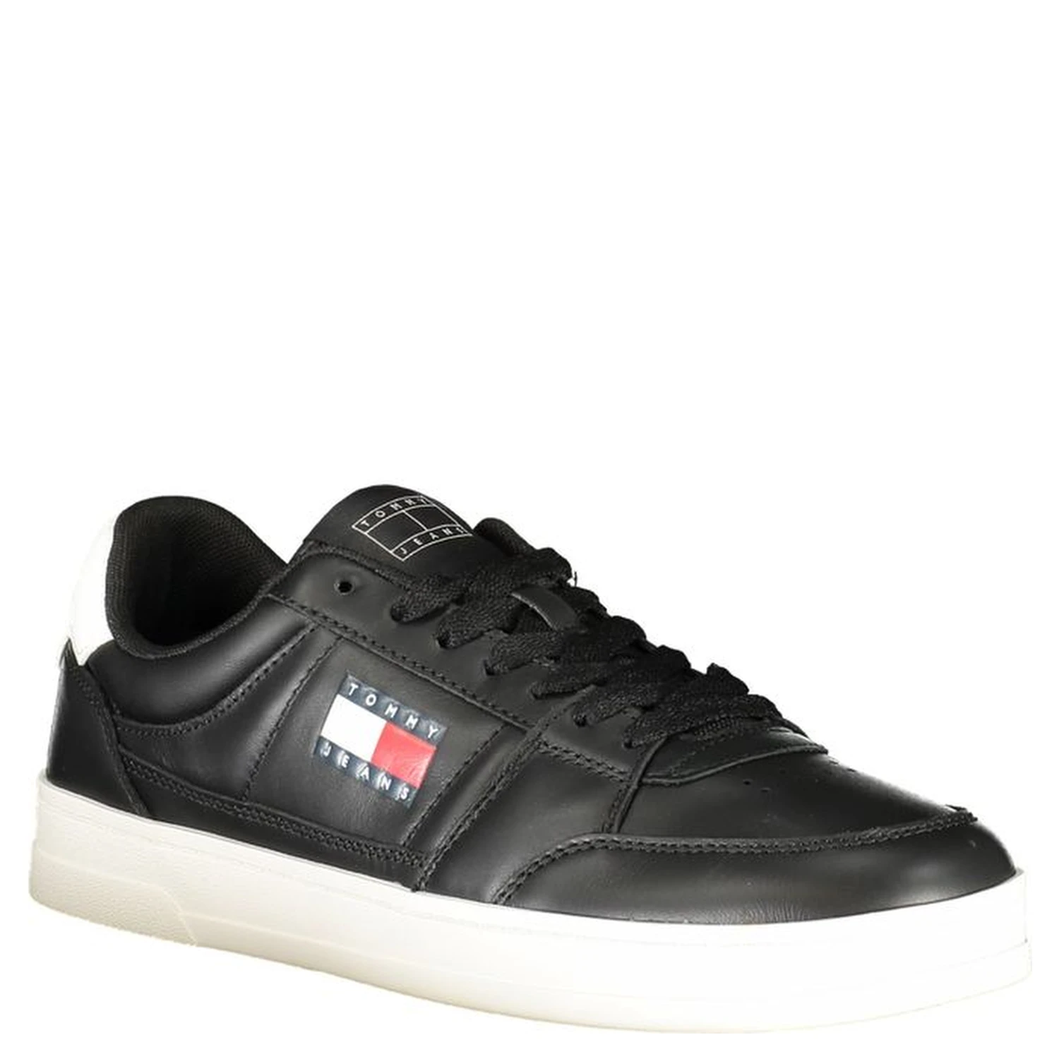 The Greenwich men's sneakers in black leather