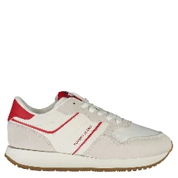 Red Leather Women Sneaker