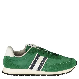 Mixed-Texture Runner Sneaker