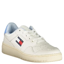 White Leather Women Sneaker