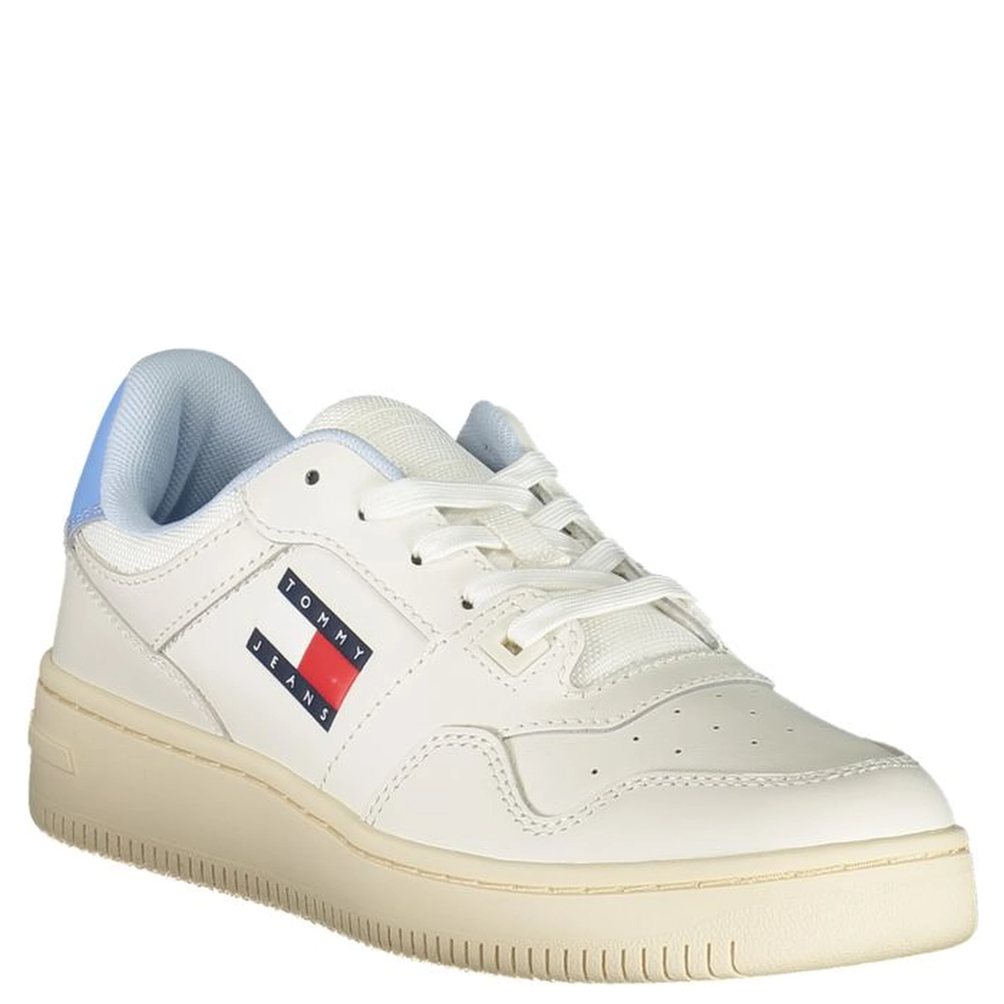 White Leather Women Sneaker