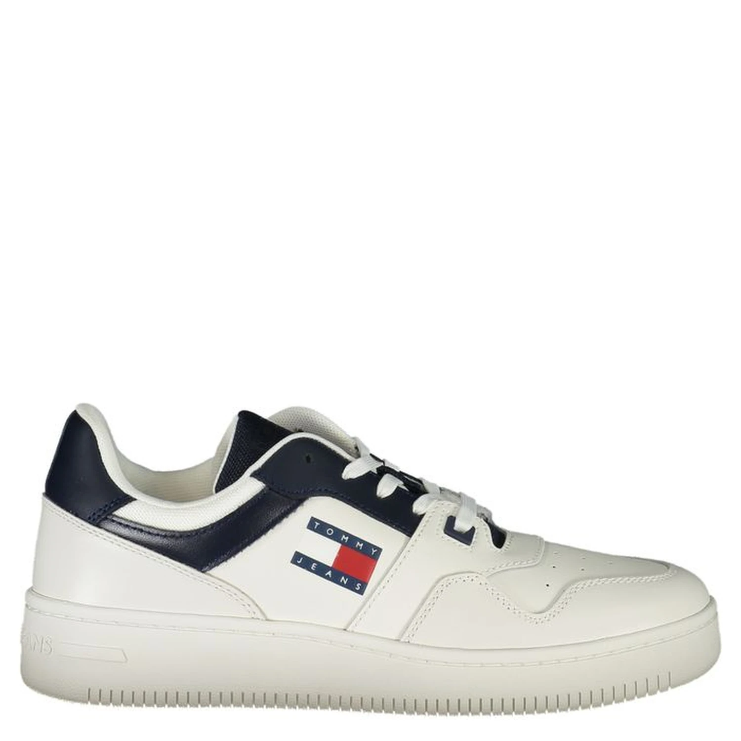 Blue Leather Men Sneaker
