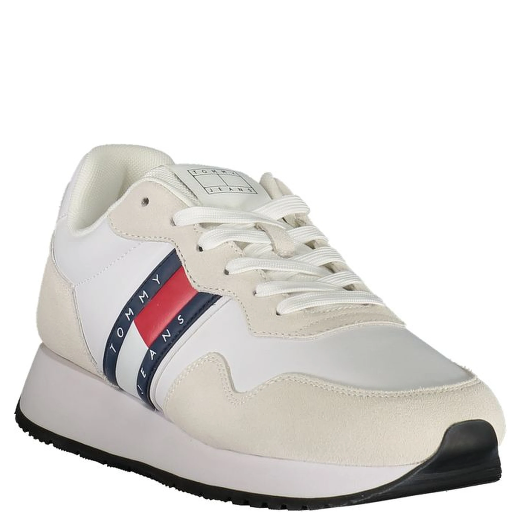 White Leather Men Sneaker