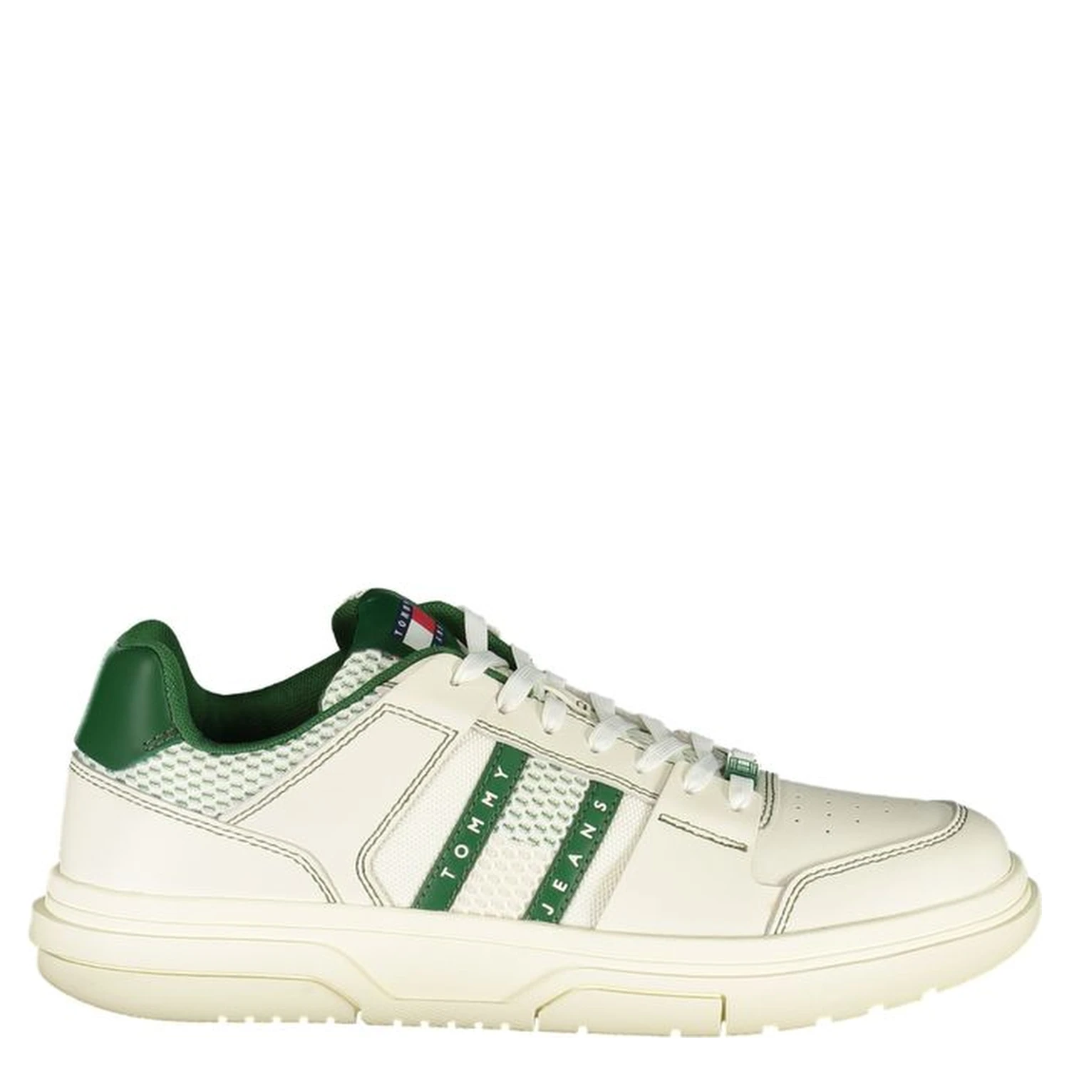 Green Leather Men Sneaker