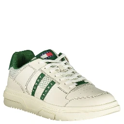 Green Leather Men Sneaker