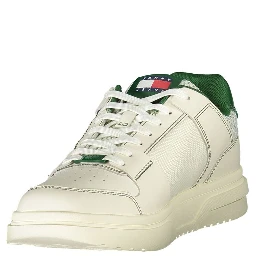 Green Leather Men Sneaker