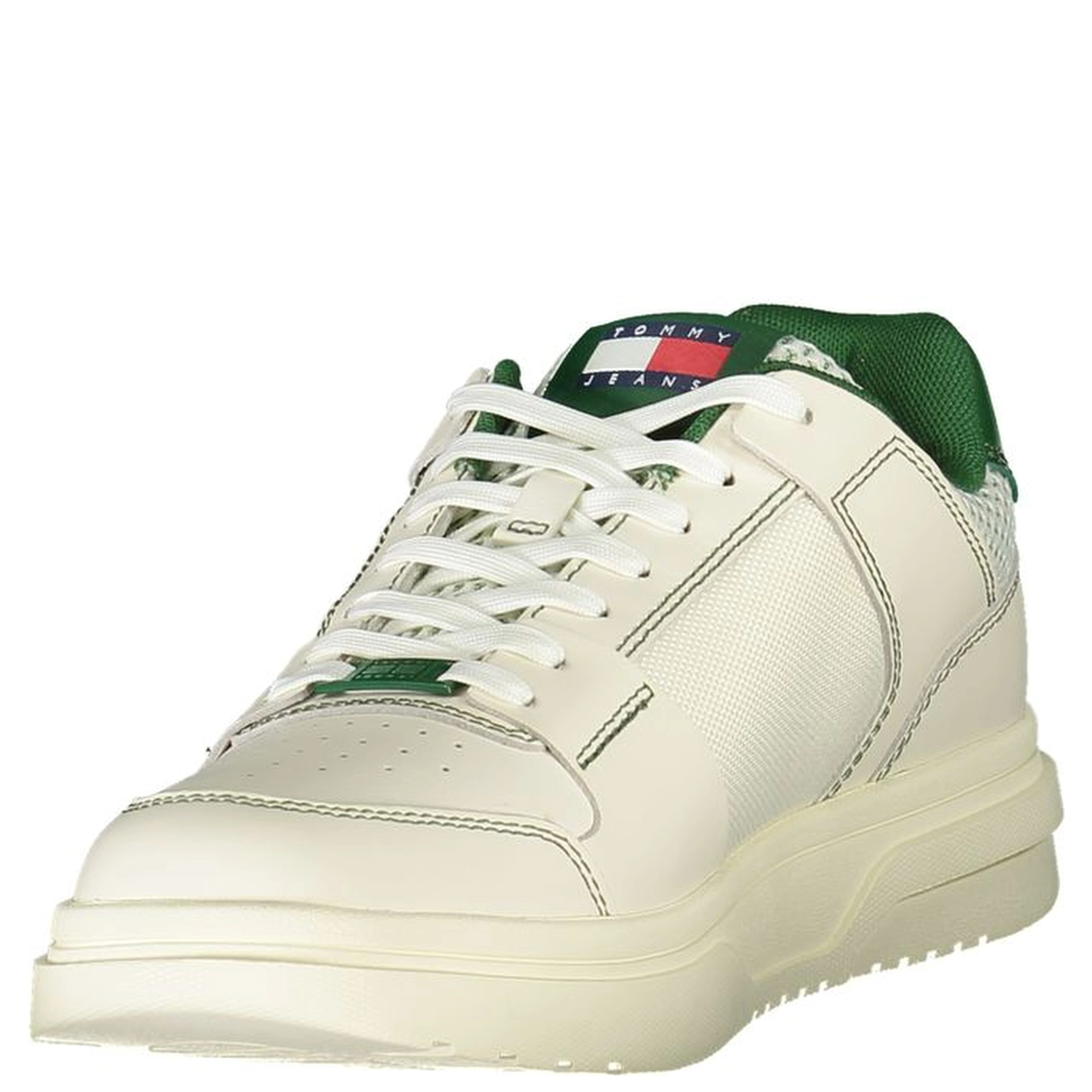 Green Leather Men Sneaker