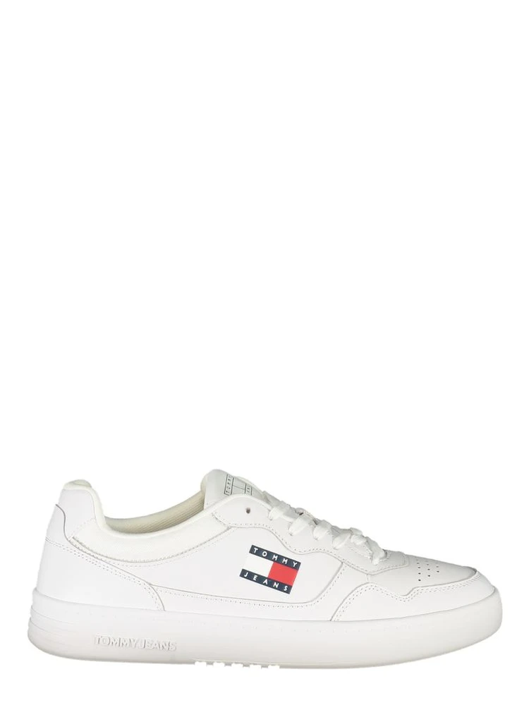 White Leather Mens Sneaker