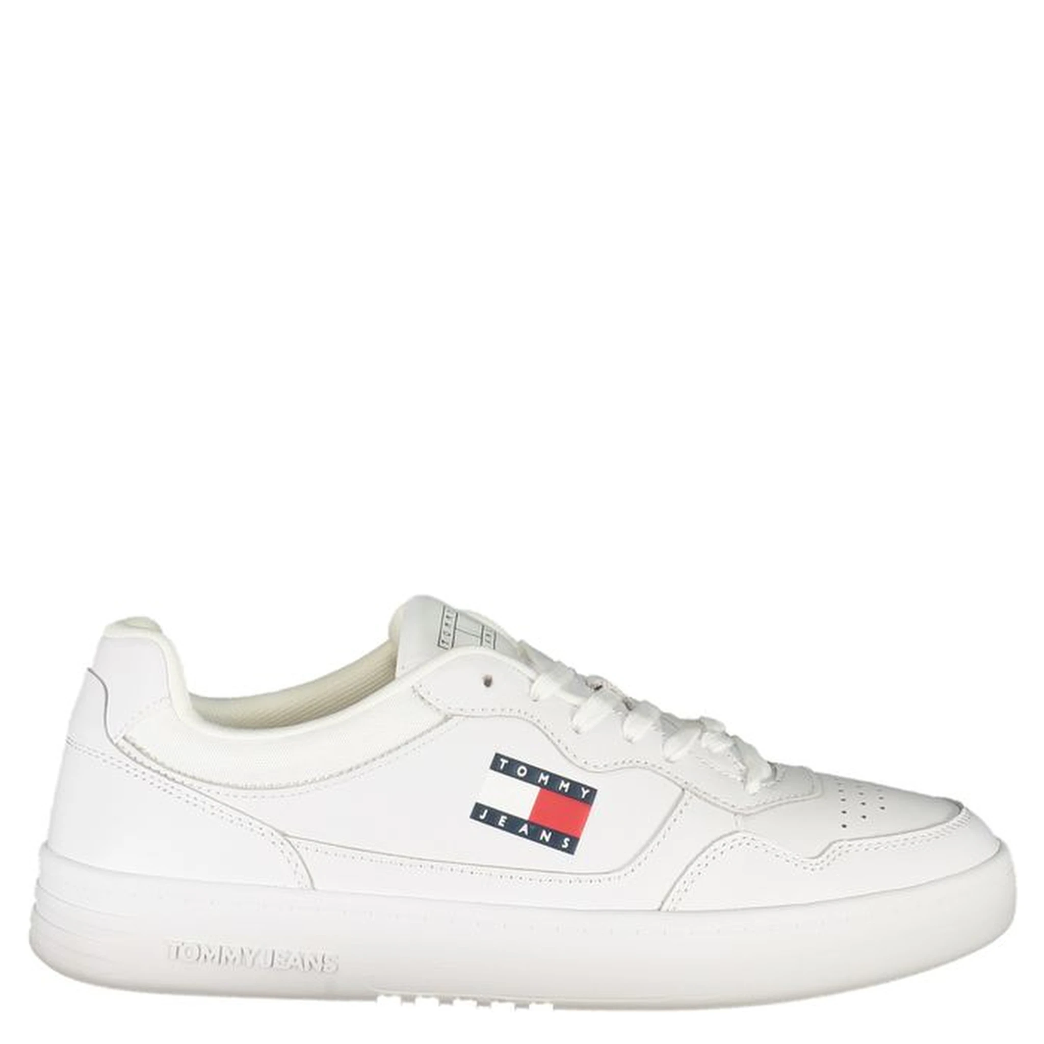 White Leather Mens Sneaker
