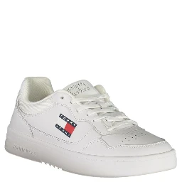White Leather Mens Sneaker