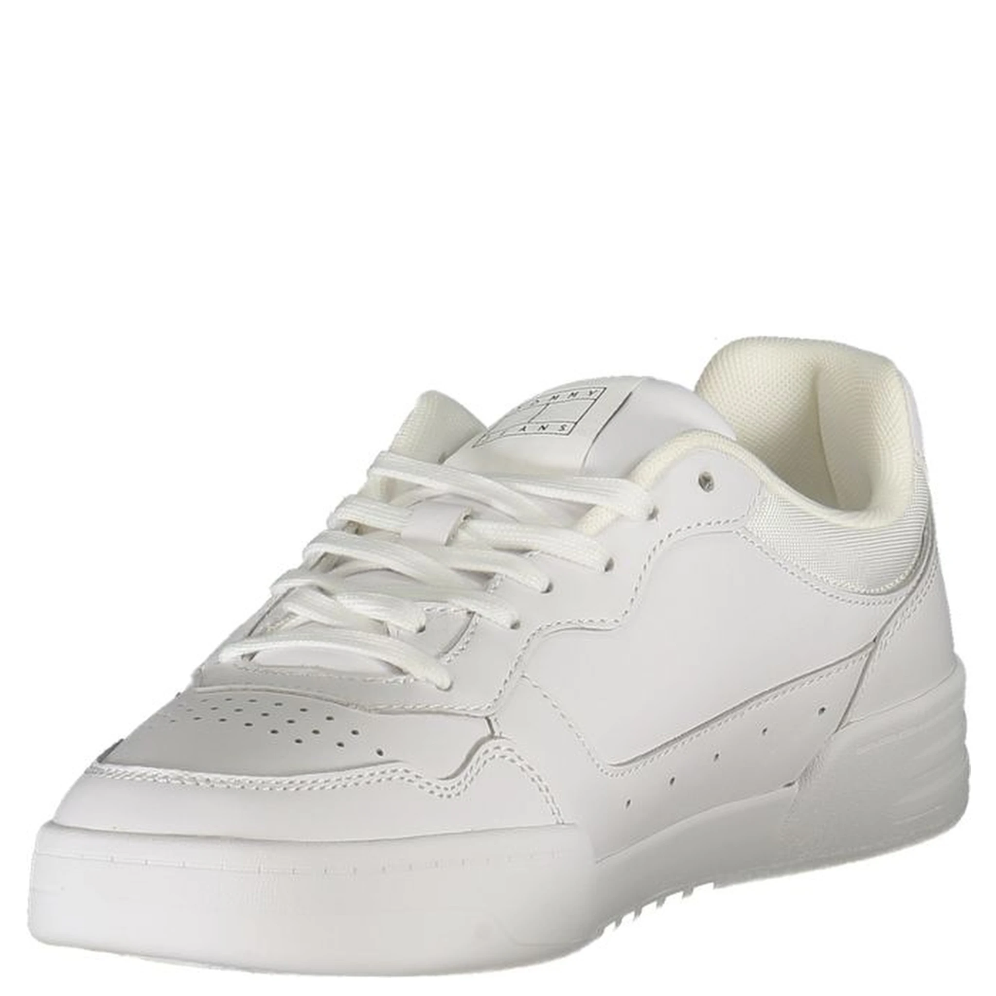 White Leather Mens Sneaker