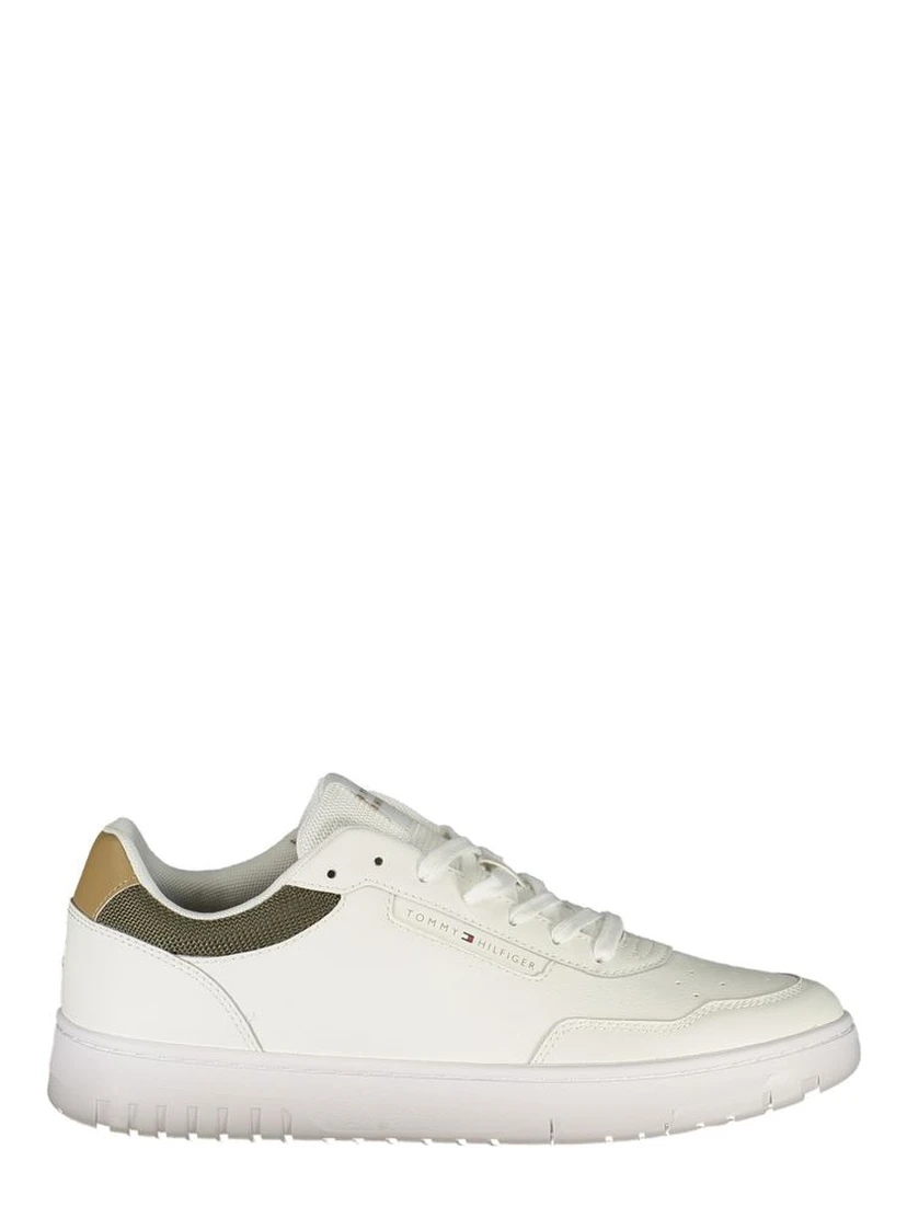 White Leather Men Sneaker