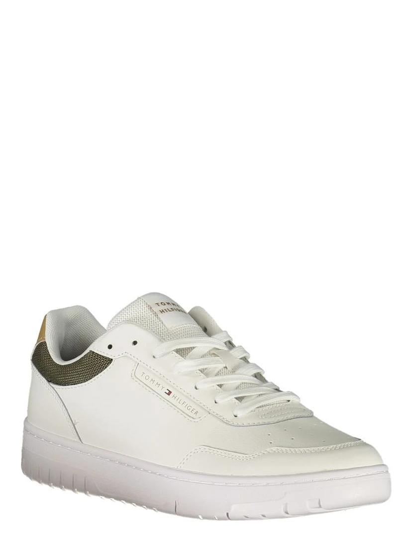 White Leather Men Sneaker
