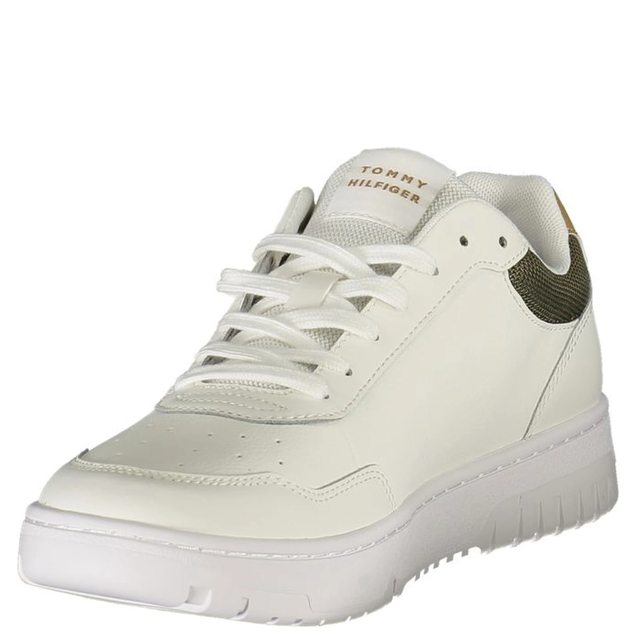White Leather Men Sneaker