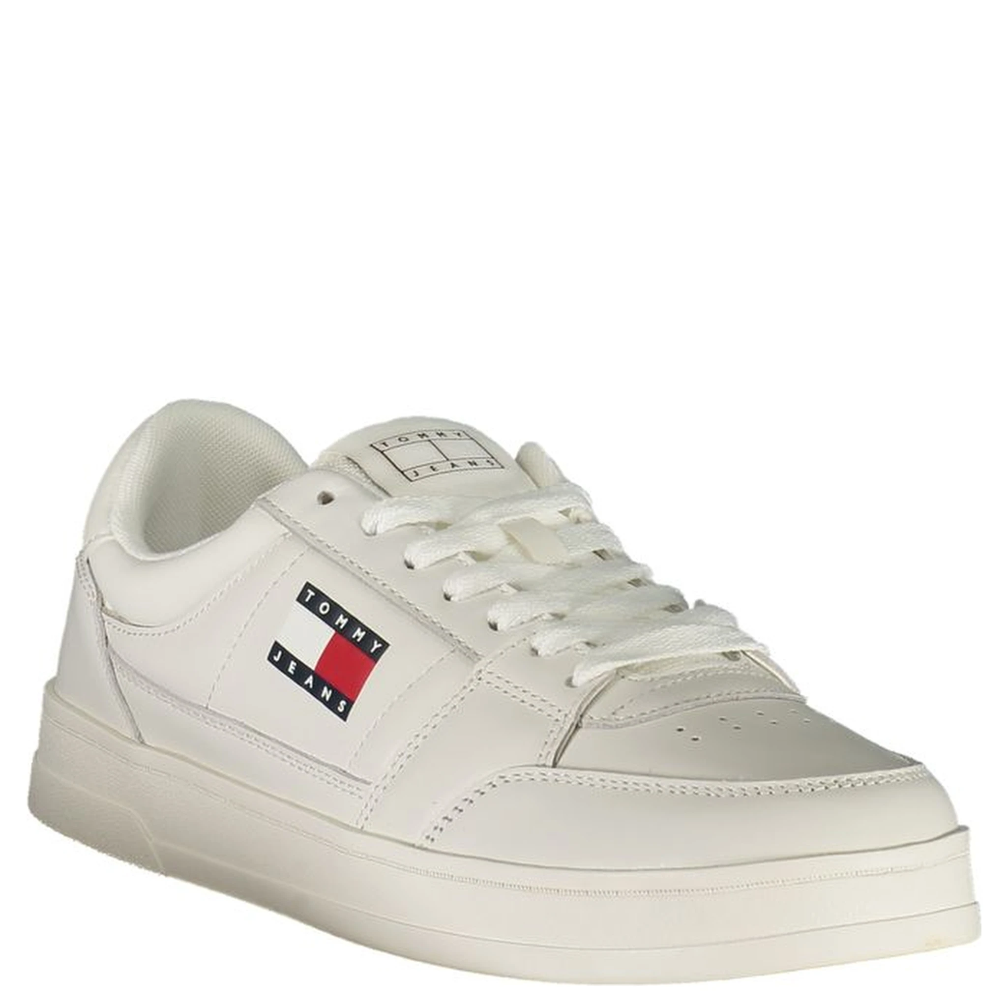 White Leather Men Sneaker