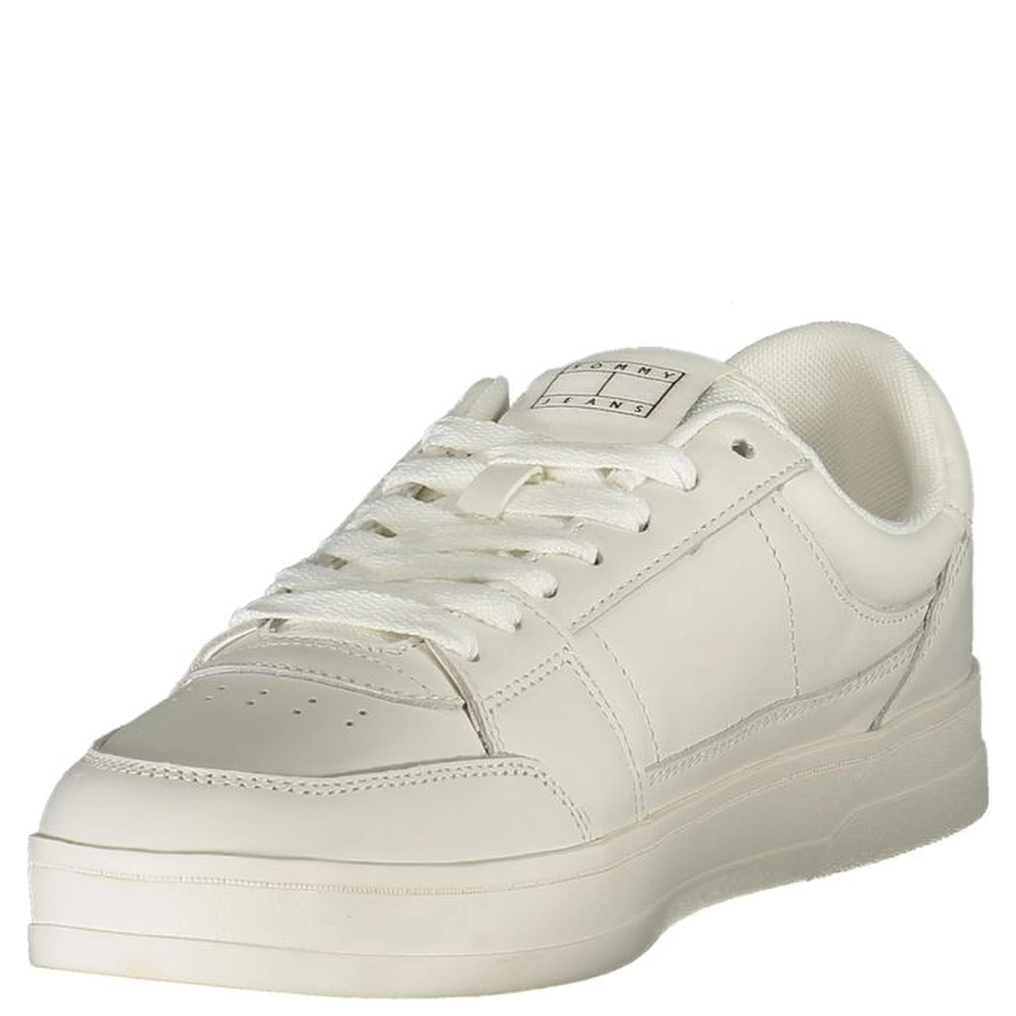 White Leather Men Sneaker