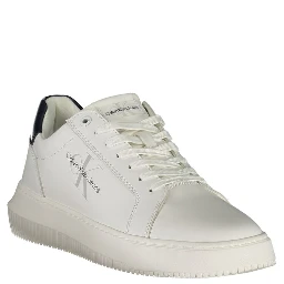 White Leather Men Sneaker
